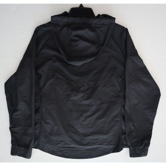 Nike 883495-010 Women's Sz L Black Windrunner Woven Windbreaker Jacket - Picture 7 of 15